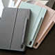 The Galaxy Tab will be available in three colors: gray, cloud blue, and rose blush. And while it might look a bit ugly, the indent in the Tab S6's covers should ensure you won’t lose the Samsung’s new S-Pen.
